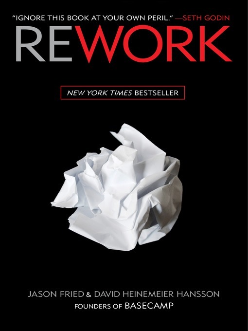 Title details for Rework by Jason Fried - Available